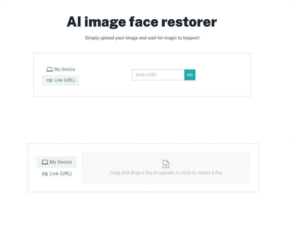 Junia AI image face restorer