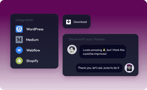 Publishing the generated content to platforms like WordPress, Shopify, Medium, and Webflow on an interval automatically.